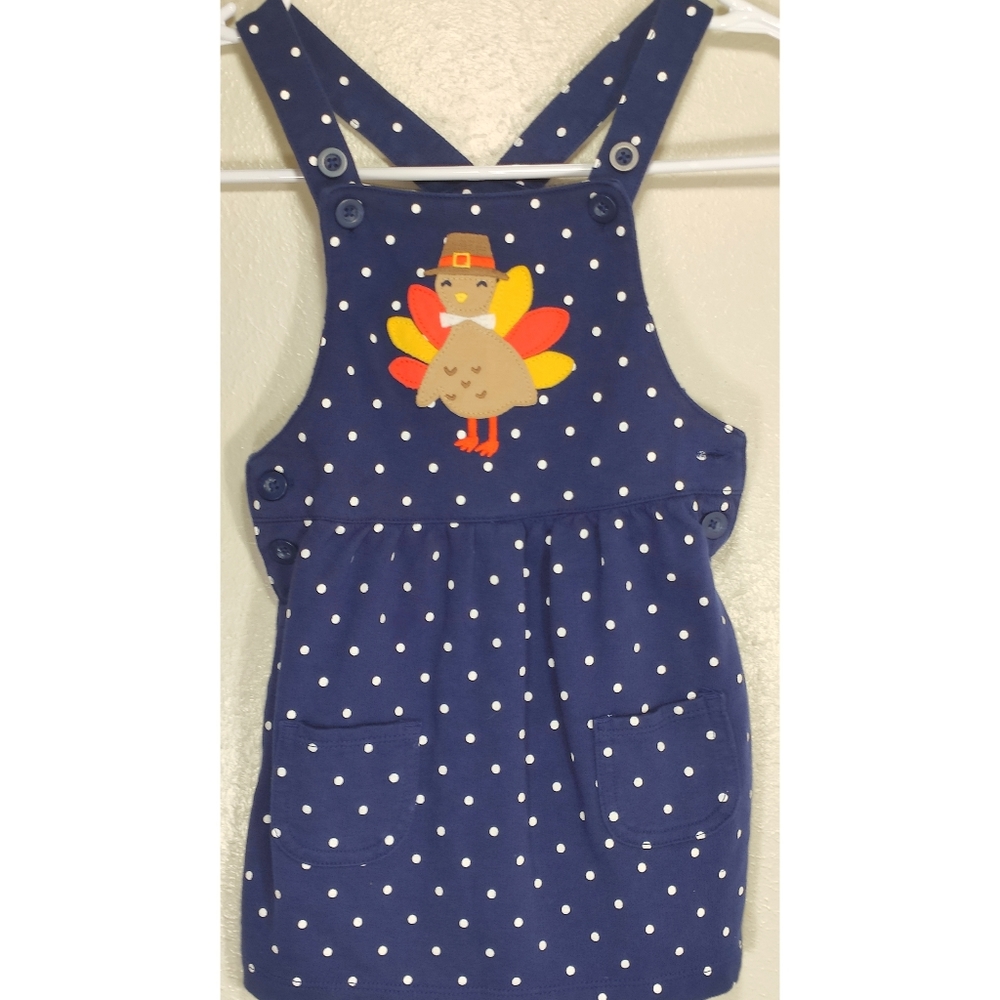 Carter's 24 Months Turkey Overall Dress